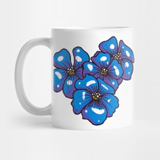 Flax Blossoms Mug